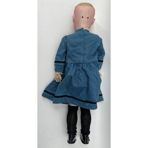 Antique 1906 Schoenau & Hoffmeister Bisque Doll 22” Open Mouth Compo Body - Picture 9 of 16